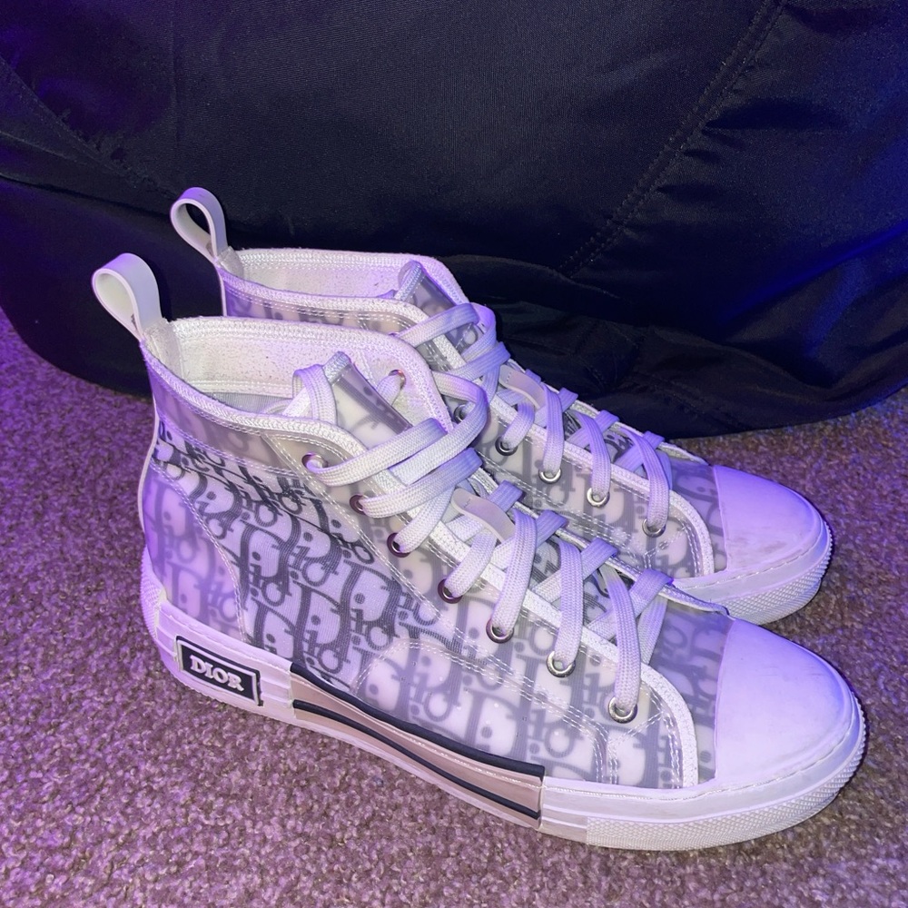 Dior B23 High-Top Sneakers Oblique